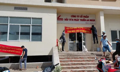 Bê bối Dự án NƠXH của Công ty An Nhân: Cận cảnh 'khu dân cư' trong công trình xây dở