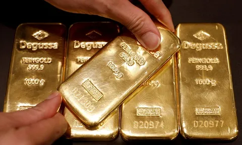 Giá vàng thế giới và trong nước cùng trụ vững