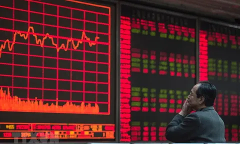 Chứng khoán thế giới tràn ngập sắc đỏ