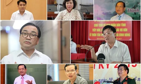 Danh sách 27 cán bộ cấp cao bị kỷ luật trong 6 tháng