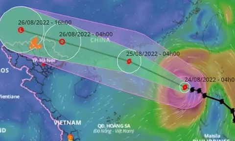 Bão số 3 áp sát đất liền, miền Bắc sắp mưa dông, gió giật mạnh