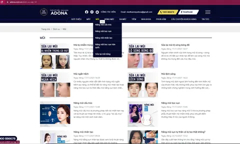 Chi nhánh Thẩm mỹ Adona bị xử phạt và đình chỉ 18 tháng do hoạt động không phép