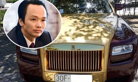 Ngân hàng thu giữ siêu xe Rolls-Royce dát vàng của ông Trịnh Văn Quyết để xử lý nợ