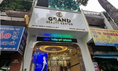 Xử phạt Công ty Bệnh viện Thẩm mỹ Grand Việt Nam với hàng loạt lỗi vi phạm