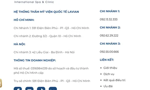 Cơ sở Thẩm mỹ viện Lavian bị đình chỉ vì hoạt động quá chuyên môn cho phép