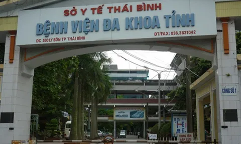 Bệnh viện Đa khoa Thái Bình có dấu hiệu chỉ định thầu trái quy định