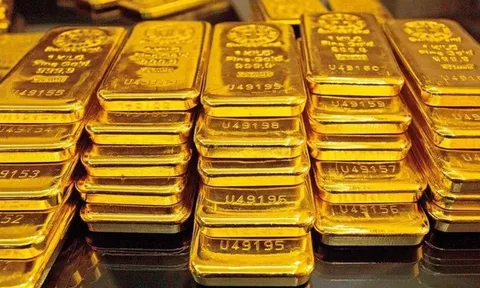 Vàng trong nước tăng ngược chiều với vàng thế giới