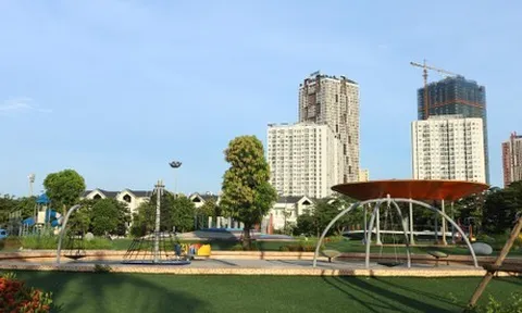 Cận cảnh công viên 'trăm tỷ' hoàn thành 2 năm chưa thể đưa vào sử dụng