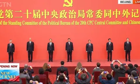 Chân dung Ban thường vụ Bộ Chính trị mới của Trung Quốc