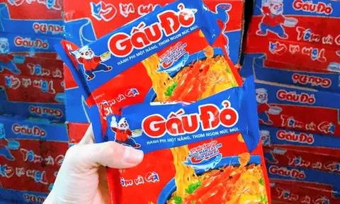 Mì Gấu Đỏ bị cảnh báo ở Đài Loan