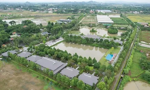 Thanh Hóa: Xây làng du lịch trái phép trên đất trồng lúa của các hộ gia đình