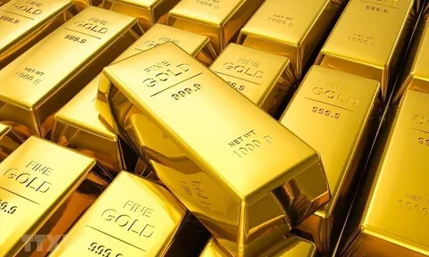 Giá vàng trượt dốc