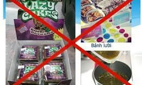 Cảnh báo về loại ma túy mới 'núp bóng' mác bánh Lazy Cakes