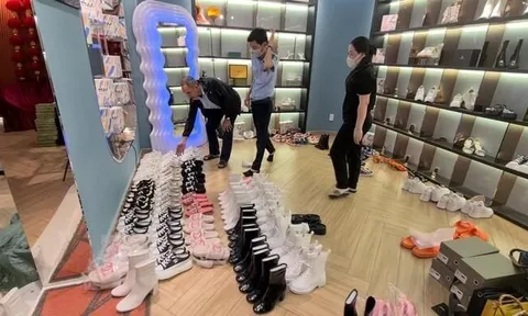 Hàng hóa tại cửa hàng của Trang Nemo 'nhái' nhiều nhãn hiệu nổi tiếng thế giới