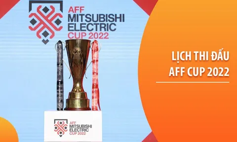 Lịch thi đấu AFF Cup 2022
