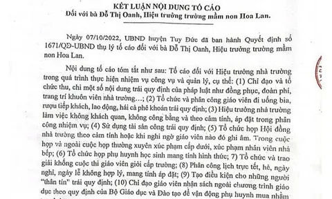 Vụ điều giáo viên đi tiếp khách 'VIP': Đề nghị làm rõ việc lộ thông tin người tố cáo
