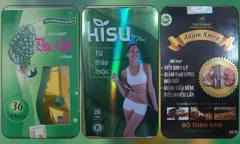 Cảnh báo loạt sản phẩm thực phẩm chức năng chứa chất cấm