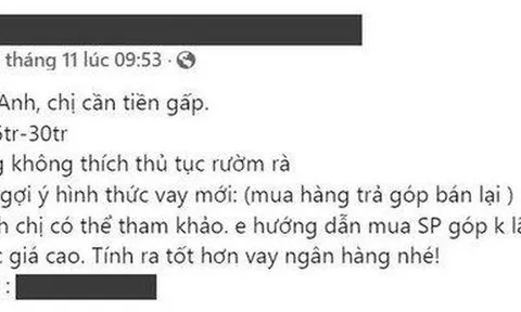 Cảnh giác chiêu trò lừa đảo mua hàng trả góp dịp cuối năm