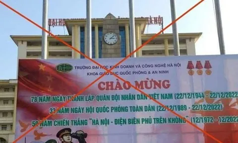 Trường đại học treo áp phích in cờ Trung Quốc: 'Đây là sự việc nghiêm trọng, sai sót do cẩu thả'