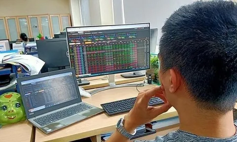 Cổ phiếu chứng khoán lao dốc tiếp, VN-Index giảm hơn 4 điểm