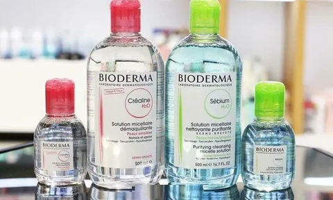 Thu hồi 3 sản phẩm mỹ phẩm Bioderma tẩy trang của Pháp