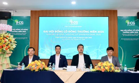 Đạ hội cổ đông BCG ENERGY 2025 đặt mục tiêu doanh thu 1.226 tỷ
