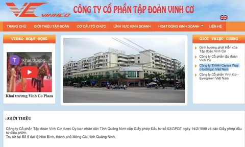 Tập đoàn Vinh Cơ: Chủ 2 trung tâm thương mại lớn, bị phong toả tài khoản