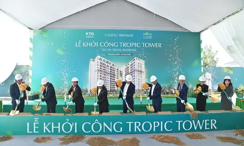 Khởi công khu căn hộ Tropic Tower, Novaland quay trở lại thị trường khu Đông TPHCM