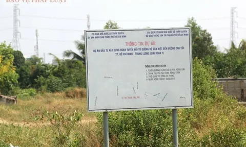 Dự án tuyến nối cao tốc TP HCM – Trung Lương: "Đắp chiếu, phơi sương" sau khi khởi công rầm rộ