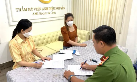 Phát hiện một cơ sở thẩm mỹ viện mở dịch vụ trái phép ở Đà Nẵng