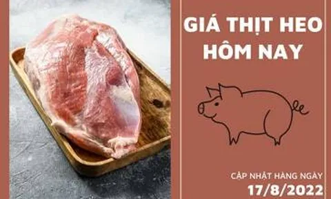 Giá thịt heo hôm nay 18/8: Thị trường lặng sóng, thấp nhất là 68.000 đồng/kg