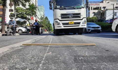 Quốc lộ 1A qua Quảng Trị do Tập đoàn Trường Thịnh làm chủ đầu tư liên tục hư hỏng, lượn sóng