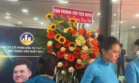 Bất động sản Nhật Nam: Khai trương văn phòng mới, nhiều lẵng hoa mạo danh cơ quan Trung ương?