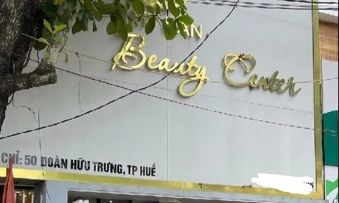 Thừa Thiên Huế: Một cơ sở spa bị xử phạt, đình chỉ hoạt động 18 tháng