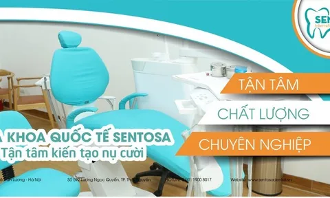 Phòng khám chuyên khoa răng hàm mặt - Nha khoa Sentosa quảng cáo không phép