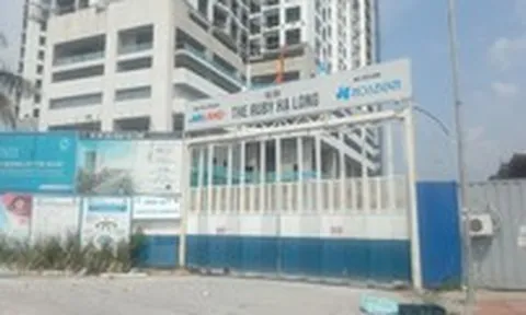 Quảng Ninh: Bao giờ khắc phục việc nứt, lún cạnh dự án The Ruby Hạ Long?