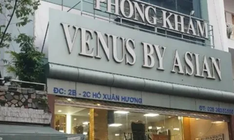 TP HCM: Thẩm mỹ viện Venus by Asian hoạt động không phép