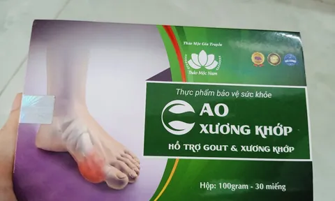 Xương khớp Thảo Mộc Nam nguồn gốc trôi nổi, mua uống... phải “vạ“?