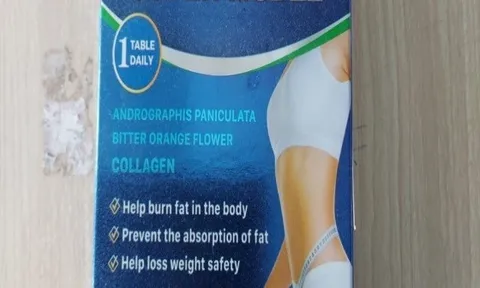 Viên uống giảm cân Poria Super Model có chứa chất cấm Sibutramine