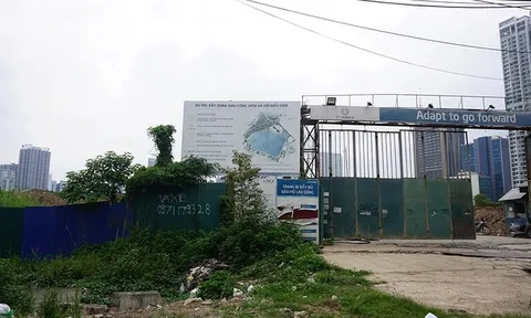 9 công viên trên địa bàn thành phố Hà Nội bao giờ sẽ hoàn thành