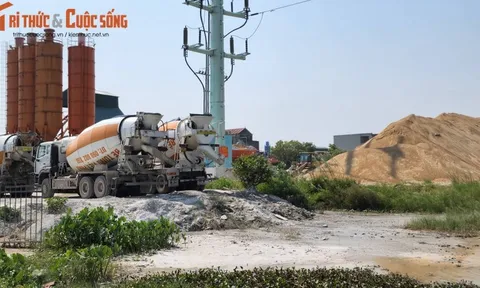 Hà Nội: Trạm trộn bê tông Việt Phát xây dựng trái phép, gây ô nhiễm?