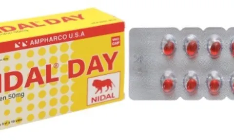 Thu hồi lô thuốc viên nang mềm Nidal Day kém chất lượng