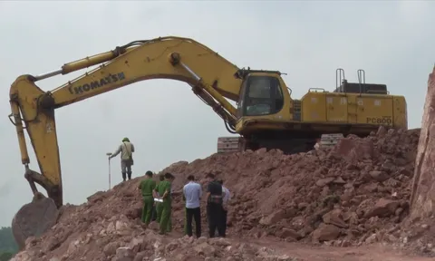 Phát hiện khoáng sản trái phép tiêu thụ tại dự án hơn 3,7 nghìn tỷ ở Thái Nguyên