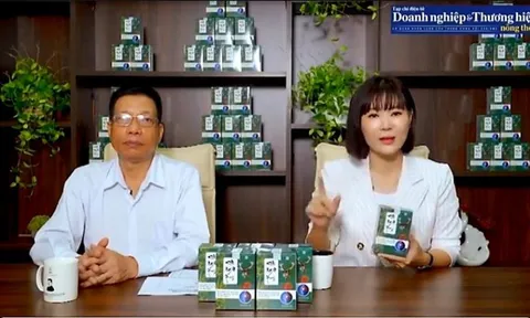 Sản phẩm Kim Ngân Xoang đang được thổi phồng công dụng như thuốc chữa bệnh