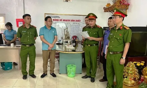 Công an thành phố Thanh Hóa thu giữ hơn 13 tấn phân bón giả