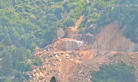 Bình Định: Núi Hòn Chà tiếp tục bị “chảy máu” tài nguyên
