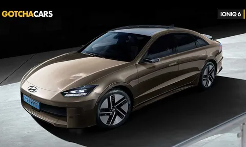 Hyundai Ioniq 6 tung hàng loạt ảnh nóng trước thời điểm ra mắt