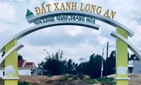 Long An: Bắt tạm giam cặp vợ chồng lừa đảo bán đất nền ở dự án Khu Dân cư Đất xanh