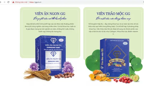 TPBVSK Viên Ăn Ngon GG và Viên Thảo Mộc GG đang được quảng cáo sai sự thật