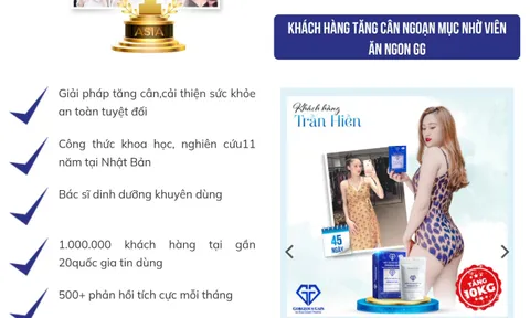 Dấu hiệu bất thường của website quảng cáo Viên ăn ngon GG sau khi bị 'tuýt còi'